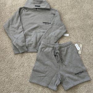 Fear of God Men's Grey Set With Shorts